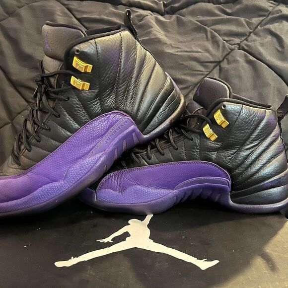 ?? Air Jordan 12 “Field Purple” – Men’s Size 10 – Clean Pre-Owned – No Box ?